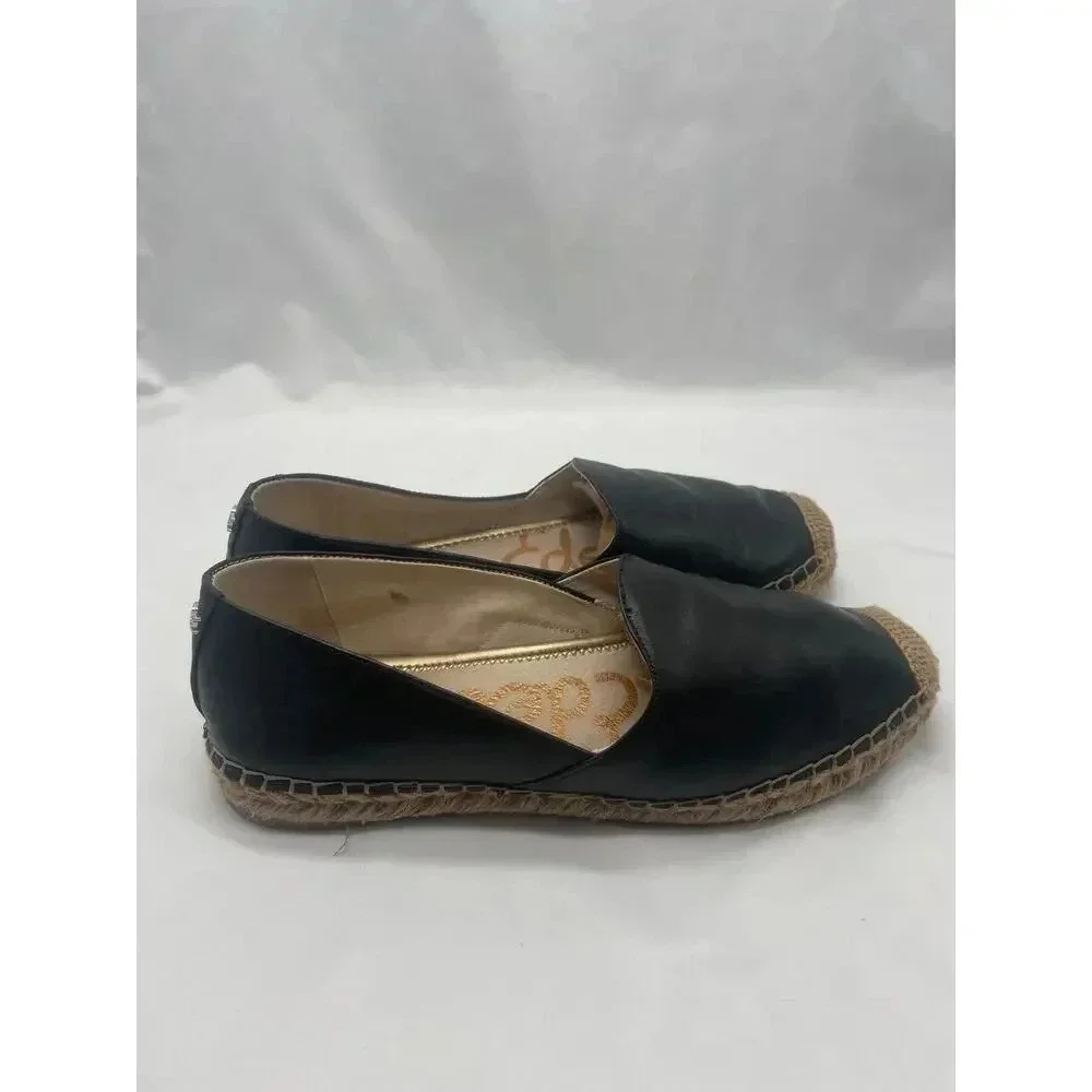 Sam Edelman Kesia‎ Slip On Espadrille in Black Size 8
